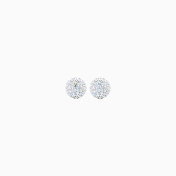 8 mm Birthstone Sparkle Ball Stud Earrings